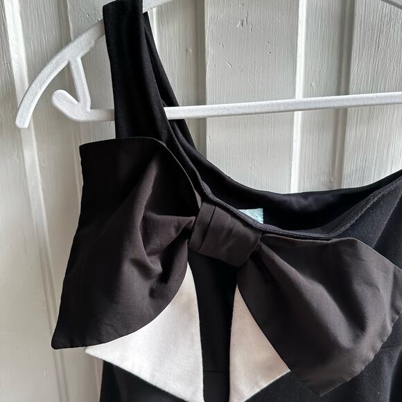 Judith March One Shoulder Bow Detail Dress - Picture 3 of 7